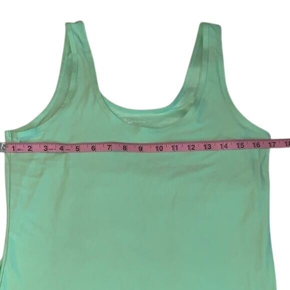 No Boundaries Mint Green Tank Top XL/XG 15-17 Polyester & Spandex Sleeveless Sco - Picture 5 of 5